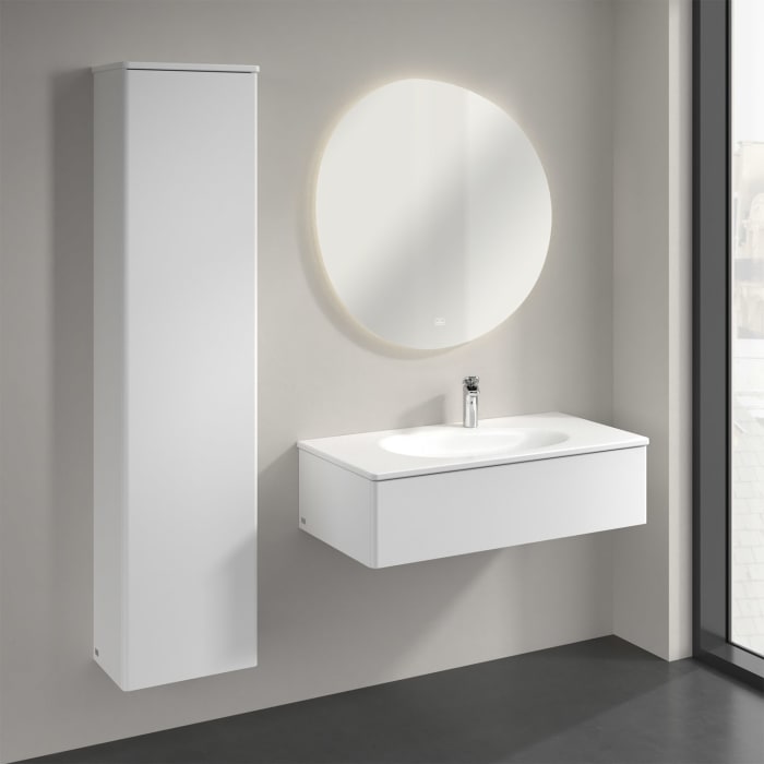 Villeroy & Boch Antao Hochschrank 41,4 x 171,9 cm, 1 Tür links, Front ohne Struktur