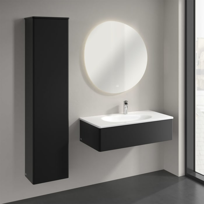 Villeroy & Boch Antao Hochschrank 41,4 x 171,9 cm, 1 Tür links, Front ohne Struktur