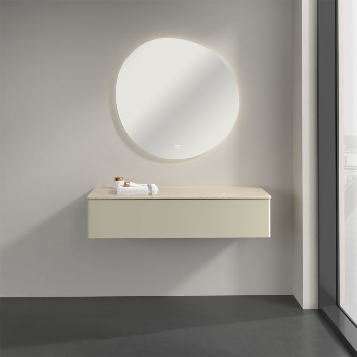 Villeroy & Boch Antao Sideboard 120 x 50 cm, 1 Auszug, Front ohne Struktur