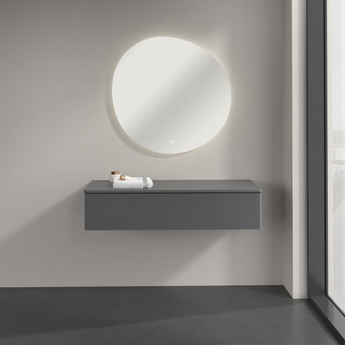 Villeroy & Boch Antao Sideboard 120 x 50 cm, 1 Auszug, Front mit Struktur