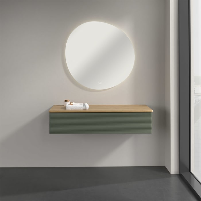 Villeroy & Boch Antao Sideboard 120 x 50 cm, 1 Auszug, Front mit Struktur