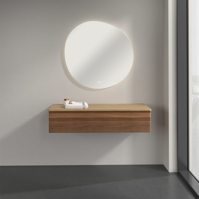 Villeroy & Boch Antao Sideboard 120 x 50 cm, 1 Auszug, Front mit Struktur