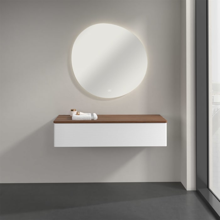 Villeroy & Boch Antao Sideboard 120 x 50 cm, 1 Auszug, Front mit Struktur