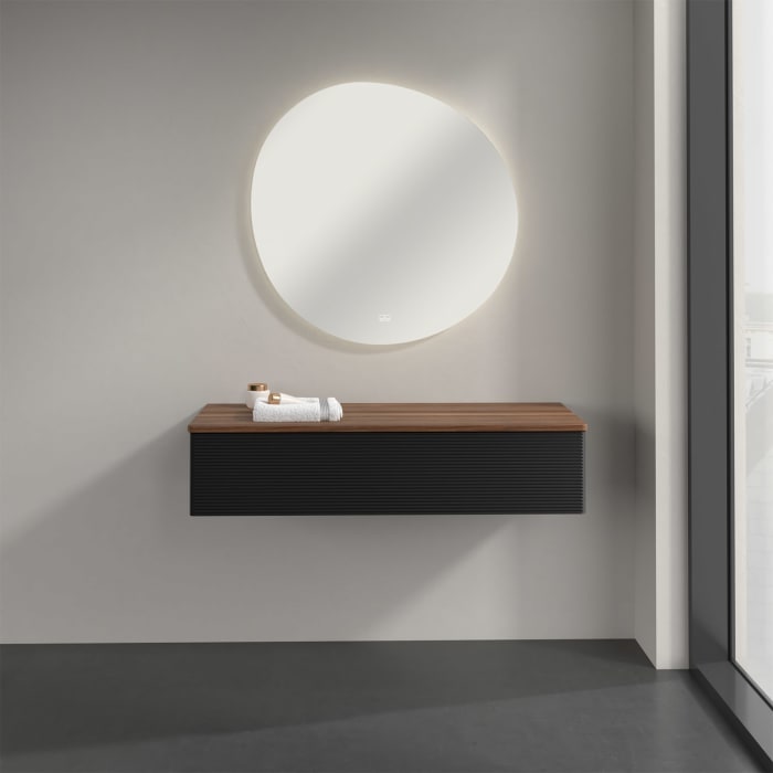 Villeroy & Boch Antao Sideboard 120 x 50 cm, 1 Auszug, Front mit Struktur