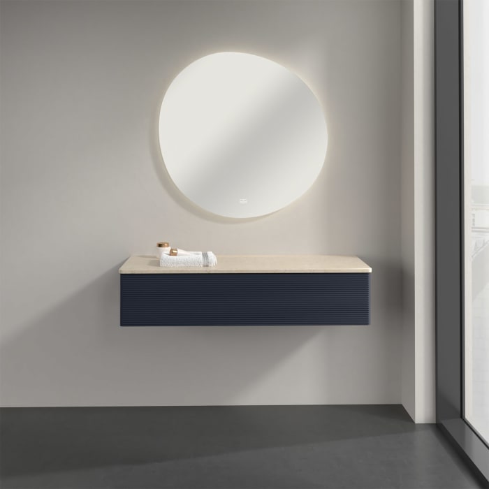 Villeroy & Boch Antao Sideboard 120 x 50 cm, 1 Auszug, Front mit Struktur