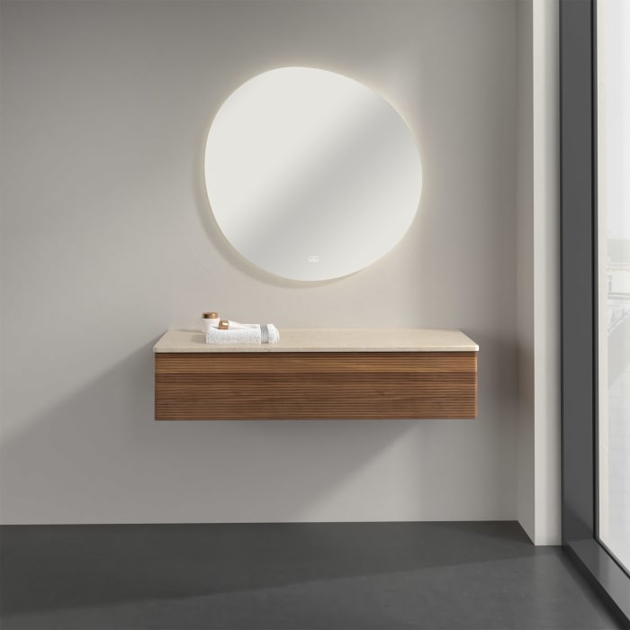 Villeroy & Boch Antao Sideboard 120 x 50 cm, 1 Auszug, Front mit Struktur