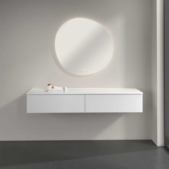 Villeroy & Boch Antao Sideboard 160 x 50 cm, 2 Auszüge, Front ohne Struktur