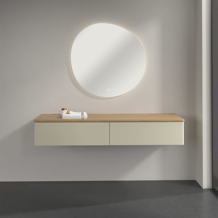 Villeroy & Boch Antao Sideboard 160 x 50 cm, 2 Auszüge, Front ohne Struktur