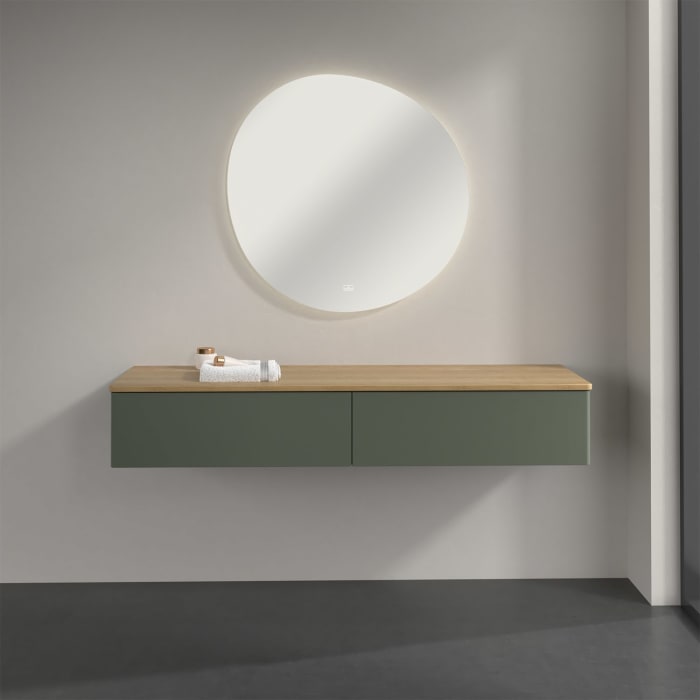 Villeroy & Boch Antao Sideboard 160 x 50 cm, 2 Auszüge, Front ohne Struktur