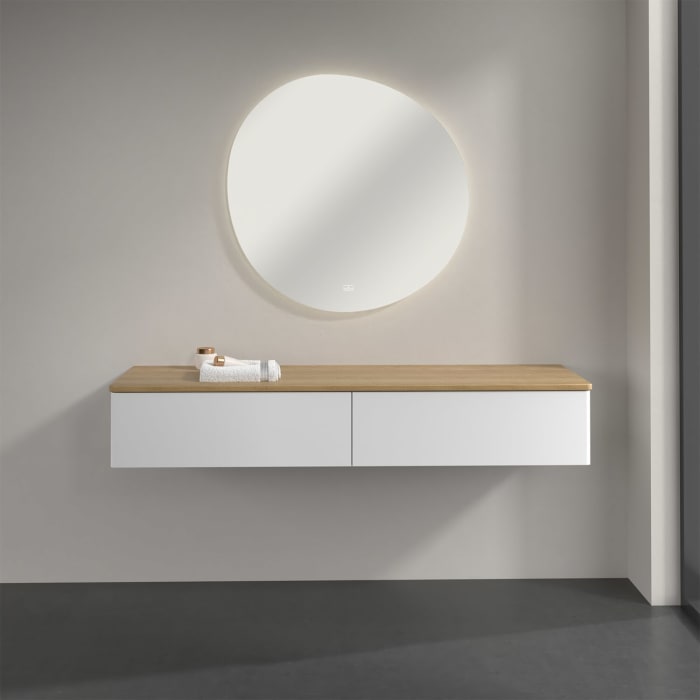 Villeroy & Boch Antao Sideboard 160 x 50 cm, 2 Auszüge, Front ohne Struktur