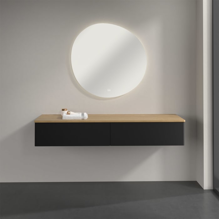 Villeroy & Boch Antao Sideboard 160 x 50 cm, 2 Auszüge, Front ohne Struktur