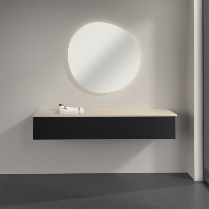 Villeroy & Boch Antao Sideboard 160 x 50 cm, 2 Auszüge, Front ohne Struktur