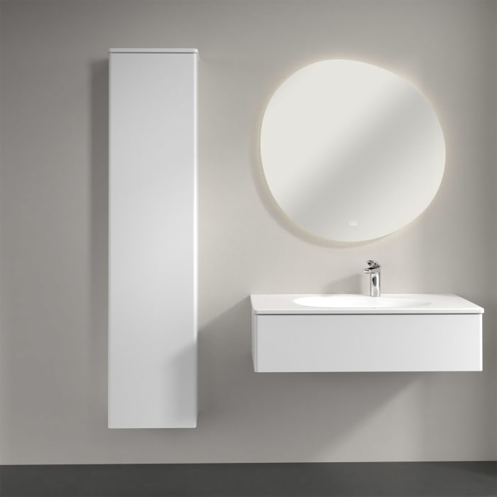 Villeroy & Boch Antao Hochschrank 41,4 x 171,9 cm, 1 Tür links, Front ohne Struktur