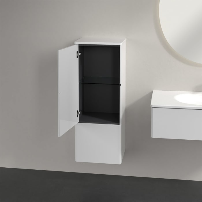 Villeroy & Boch Antao Mittelschrank 41,4 x 103,9 cm, 1 Tür links, Fronten ohne Struktur