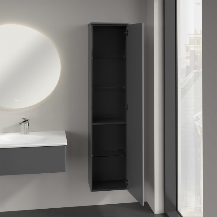 Villeroy & Boch Antao Hochschrank 41,4 x 171,9 cm, 1 Tür rechts, Front ohne Struktur