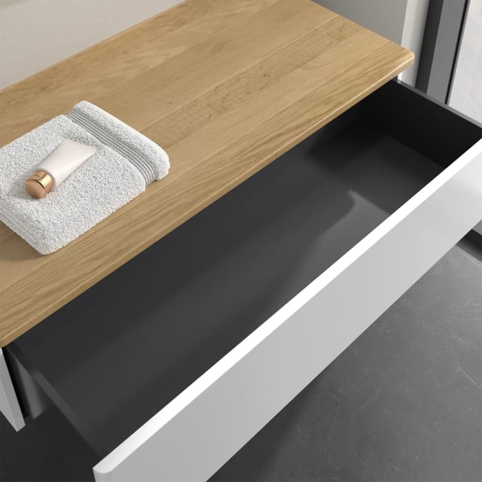 Villeroy & Boch Antao Sideboard 100 x 50 cm, 1 Auszug, Front ohne Struktur