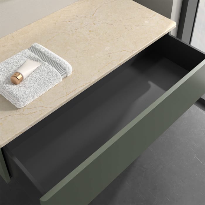 Villeroy & Boch Antao Sideboard 100 x 50 cm, 1 Auszug, Front ohne Struktur