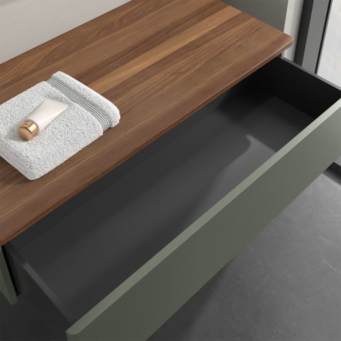 Villeroy & Boch Antao Sideboard 100 x 50 cm, 1 Auszug, Front mit Struktur