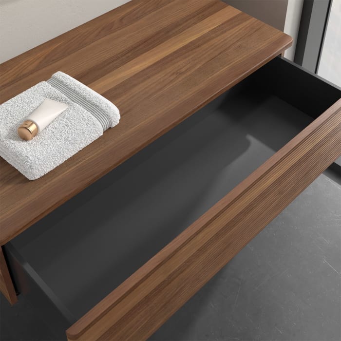 Villeroy & Boch Antao Sideboard 100 x 50 cm, 1 Auszug, Front mit Struktur