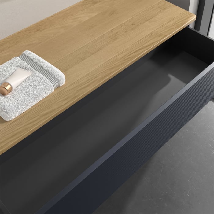 Villeroy & Boch Antao Sideboard 120 x 50 cm, 1 Auszug, Front mit Struktur