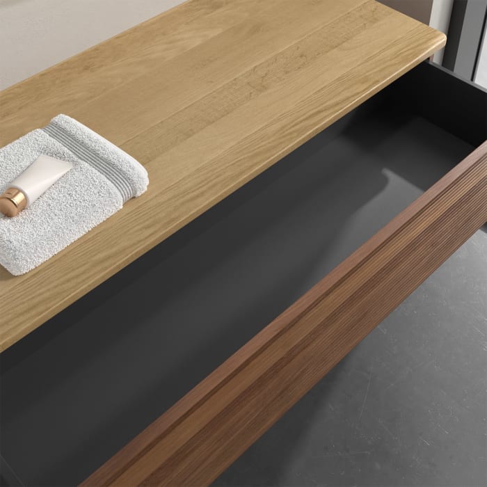 Villeroy & Boch Antao Sideboard 120 x 50 cm, 1 Auszug, Front mit Struktur