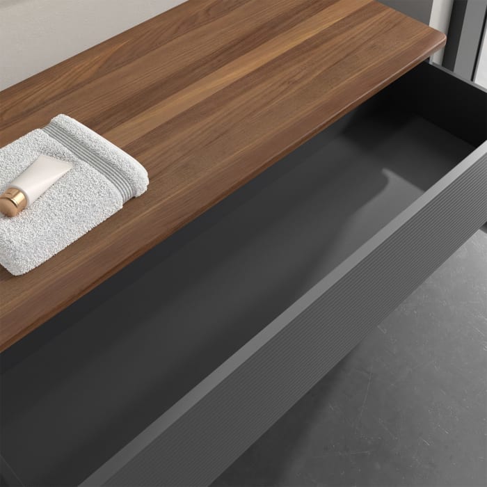 Villeroy & Boch Antao Sideboard 120 x 50 cm, 1 Auszug, Front mit Struktur