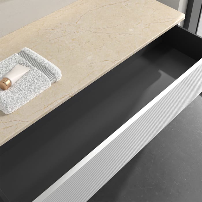 Villeroy & Boch Antao Sideboard 120 x 50 cm, 1 Auszug, Front mit Struktur