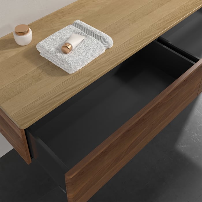 Villeroy & Boch Antao Sideboard 160 x 50 cm, 2 Auszüge, Front ohne Struktur