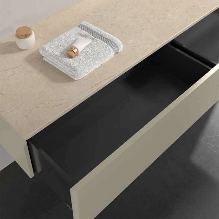 Villeroy & Boch Antao Sideboard 160 x 50 cm, 2 Auszüge, Front ohne Struktur