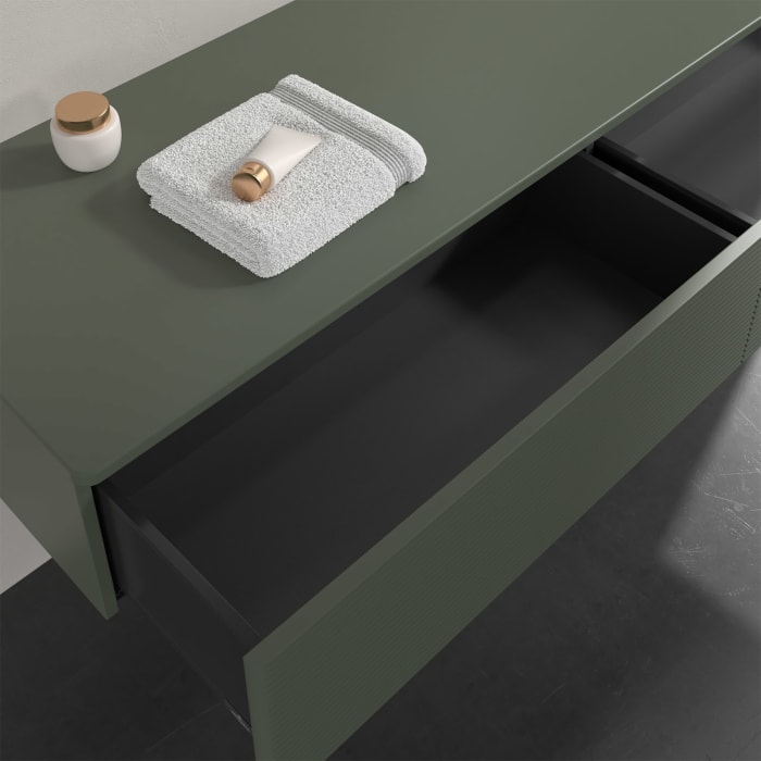 Villeroy & Boch Antao Sideboard 160 x 50 cm, 2 Auszüge, Front mit Struktur