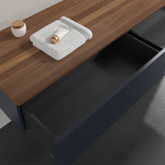 Villeroy & Boch Antao Sideboard 160 x 50 cm, 2 Auszüge, Front mit Struktur