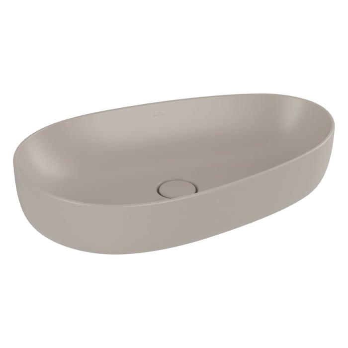 Villeroy & Boch Antao Aufsatzwaschbecken 65 x 40 cm, ohne Überlauf, ungeschliffen