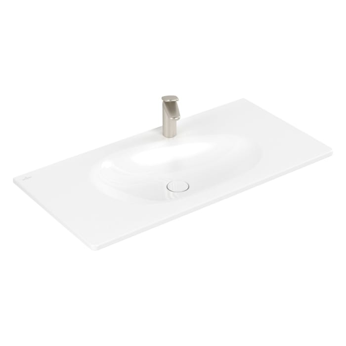 Villeroy & Boch Antao Schrankwaschtisch 100 x 50 cm, mit verdecktem Überlauf