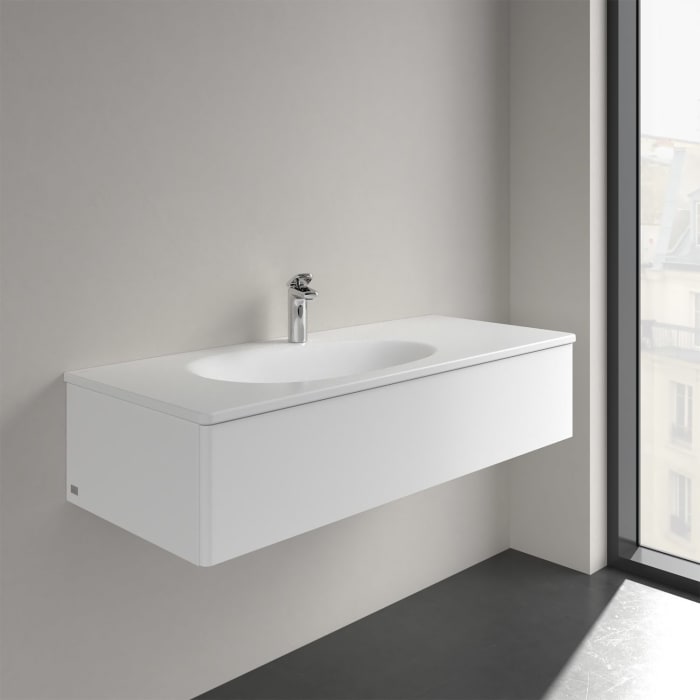 Villeroy & Boch Antao Schrankwaschtisch 120 x 50 cm, mit verdecktem Überlauf