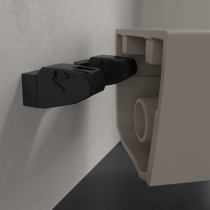 Villeroy & Boch Antao Tiefspül-WC spülrandlos, wandhängend, mit TwistFlush