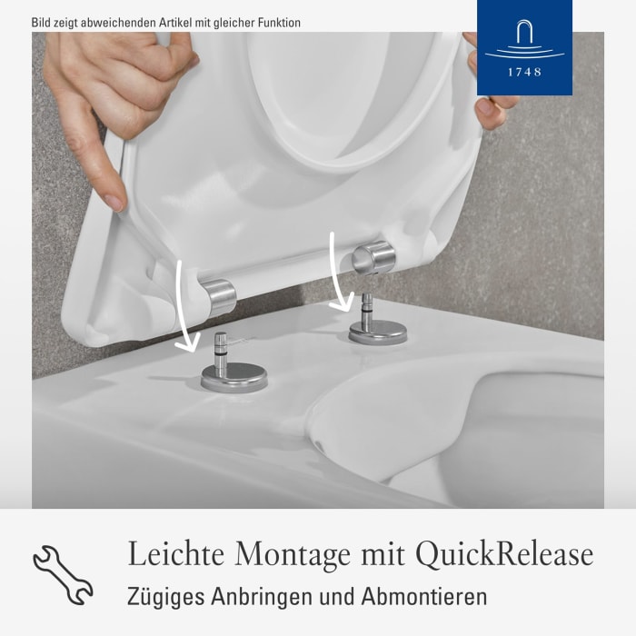 Villeroy & Boch Antao WC Sitz mit Absenkautomatik