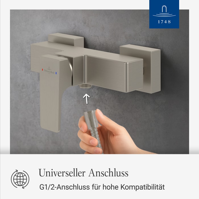 Villeroy & Boch Architectura Square Einhebel-Duscharmatur