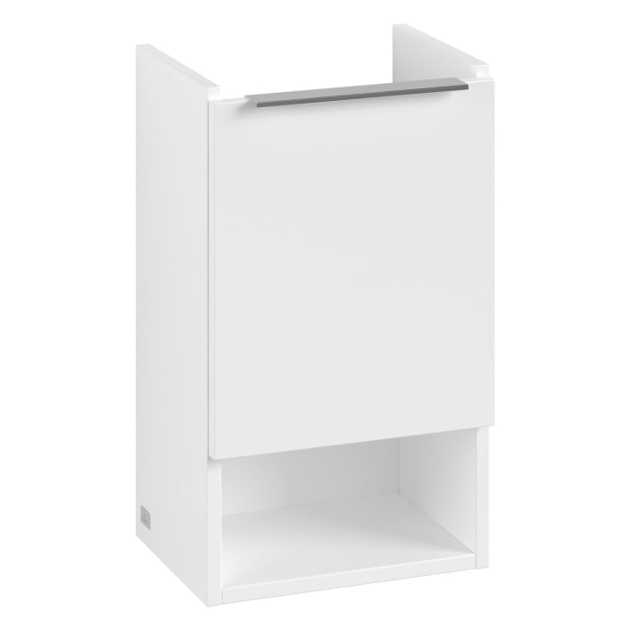 Villeroy & Boch Architectura Waschbeckenunterschrank 31 x 52 cm, 1 Tür Anschlag links und 1 offenes Fach