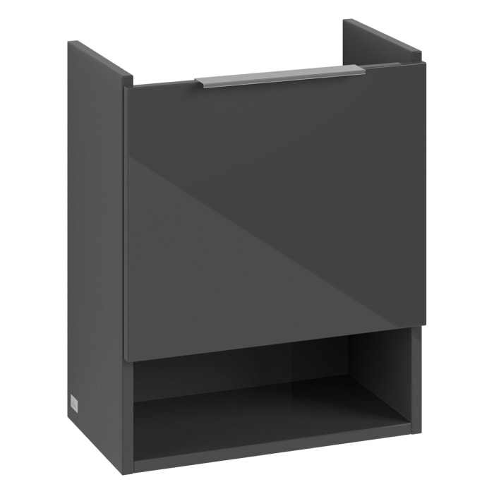 Villeroy & Boch Architectura Waschbeckenunterschrank 43 x 52 cm, 1 Tür Anschlag links und 1 offenes Fach