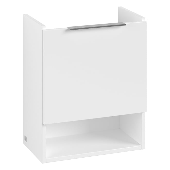 Villeroy & Boch Architectura Waschbeckenunterschrank 43 x 52 cm, 1 Tür Anschlag rechts und 1 offenes Fach