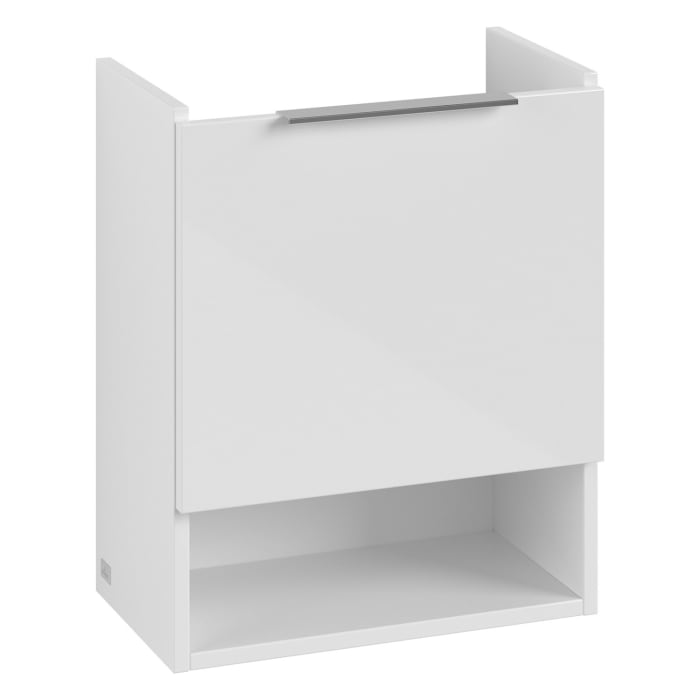 Villeroy & Boch Architectura Waschbeckenunterschrank 43 x 52 cm, 1 Tür Anschlag rechts und 1 offenes Fach