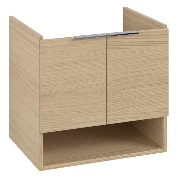 Villeroy & Boch Architectura Waschbeckenunterschrank 55 x 52 cm, 2 Türen und 1 offenes Fach