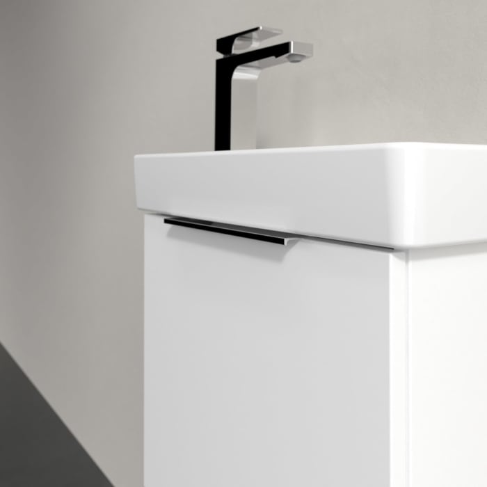 Villeroy & Boch Architectura Waschbeckenunterschrank 43 x 52 cm, 1 Tür Anschlag rechts und 1 offenes Fach