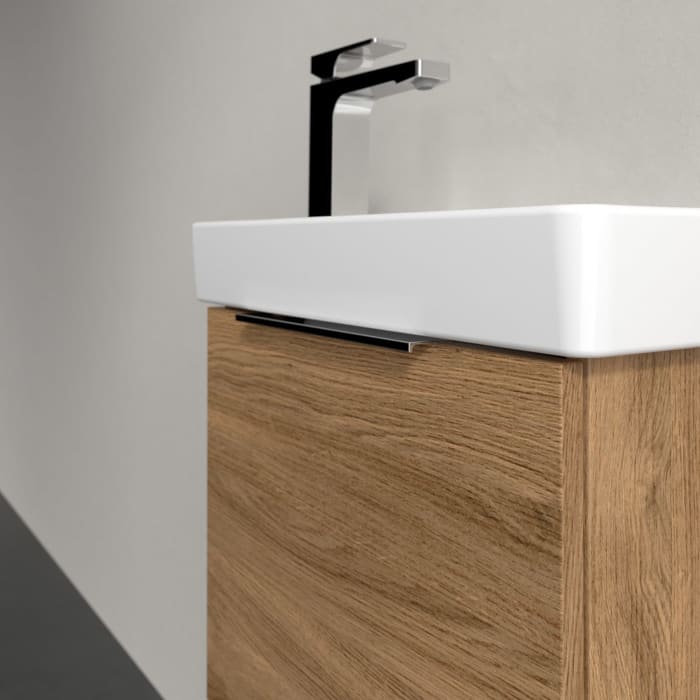 Villeroy & Boch Architectura Waschbeckenunterschrank 43 x 52 cm, 1 Tür Anschlag rechts und 1 offenes Fach