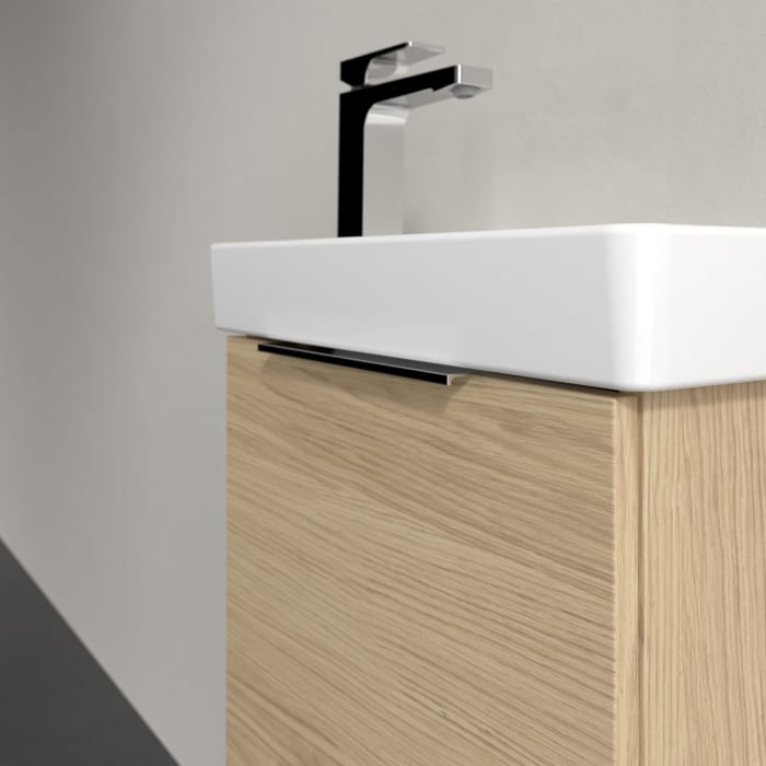 Villeroy & Boch Architectura Waschbeckenunterschrank 43 x 52 cm, 1 Tür Anschlag rechts und 1 offenes Fach