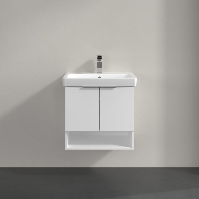 Villeroy & Boch Architectura Waschbeckenunterschrank 55 x 52 cm, 2 Türen und 1 offenes Fach