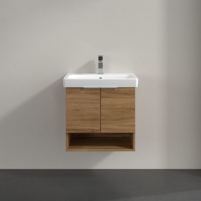 Villeroy & Boch Architectura Waschbeckenunterschrank 55 x 52 cm, 2 Türen und 1 offenes Fach