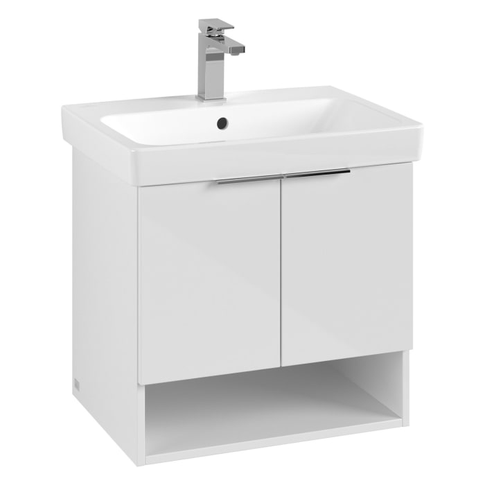 Villeroy & Boch Architectura Waschbeckenunterschrank 55 x 52 cm, 2 Türen und 1 offenes Fach