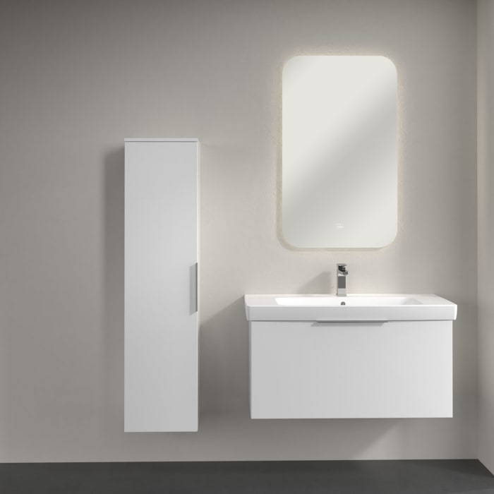 Villeroy & Boch Architectura Hochschrank 35 x 140 cm, 1 Tür Anschlag links