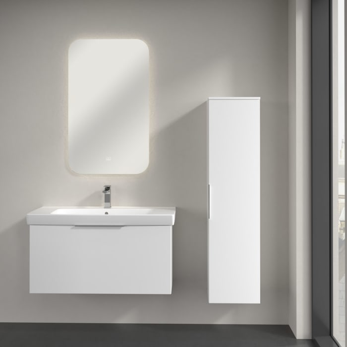 Villeroy & Boch Architectura Hochschrank 35 x 140 cm, 1 Tür Anschlag rechts